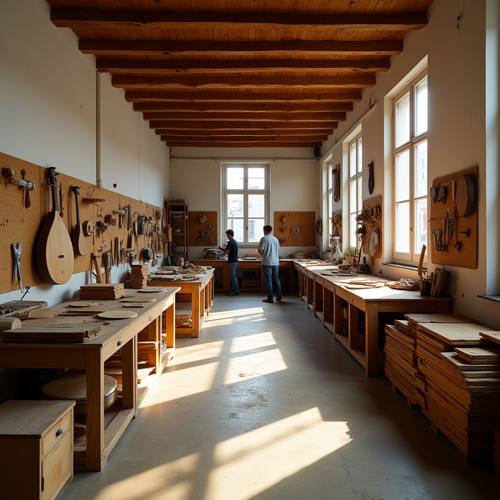 Interior del taller Helo Morai en el Eixample de Barcelona